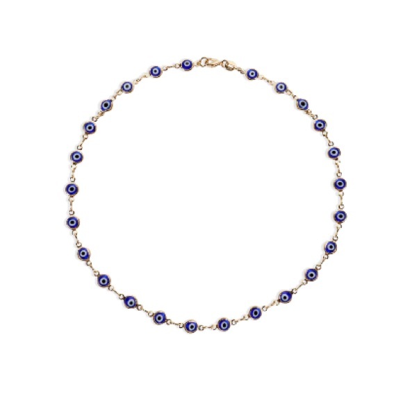 🧿 The M Jewelers Evil Eye Link Necklace - Picture 2 of 4